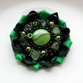 Green-eyed - Brooches - making