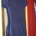 blue dress - Dresses - knitwork