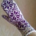 patterned gloves - Gloves & mittens - knitwork