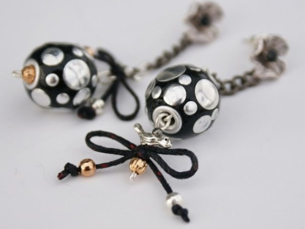 Auskarai "Už borto " 1