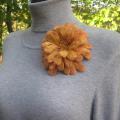 Autumn - Brooches - felting