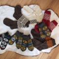 Gloves made of wool - Gloves & mittens - knitwork