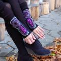 Violet play - Wristlets - felting