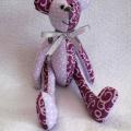 Lilac Teddy - Dolls & toys - sewing
