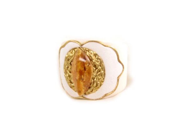 Bracelet with amber facetuotas GB-080 2