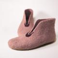 decorated slippers - Shoes & slippers - felting