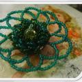 Brooch " & quot greens; - Brooches - beadwork