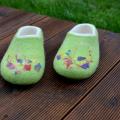 Summer lawn - Shoes & slippers - felting
