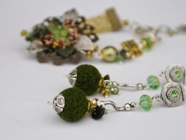 Bouquet in green - Kits