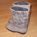 Felted boots - Shoes & slippers - felting