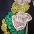 knitted coat " autumnal flowers " - Sweaters & jackets - knitwork