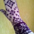 long gloves - Gloves & mittens - knitwork