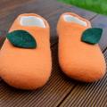 Kaledom fragrant oranges ... - Shoes & slippers - felting
