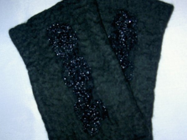 Dark green - Gloves & mittens