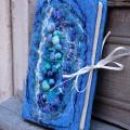 Bluish secret - Notebooks - felting