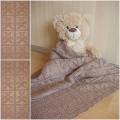 Teddy bears pledukas - Plaids & blankets - needlework