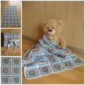 Colorful squares pledukas - Plaids & blankets - needlework