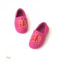 Felt slippers for children Butterflies - Shoes & slippers - felting