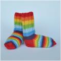 Rainbow socks - Socks - knitwork
