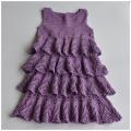 Purple dress - Dresses - needlework