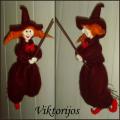 Brown witch - Dolls & toys - felting
