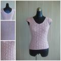 Pink blouse - Blouses & jackets - knitwork