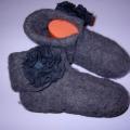 gray with gelyte - Shoes & slippers - felting