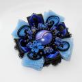 The Blue Bird - Brooches - making