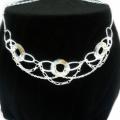 " crystal " - Necklace - beadwork