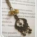 A simple pendant - Necklace - beadwork