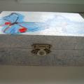 Box " Butterflies " - Decoupage - making