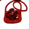 Manual " Roze " - Handbags & wallets - felting