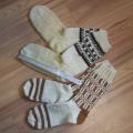 warm socks of wool fishermen - Socks - knitwork