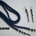 The blue-black stripes - Kits - beadwork