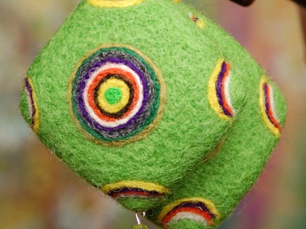 Green fun - Earrings
