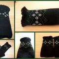 black wristlets - Wristlets - knitwork