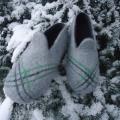 Men also want to heat - Shoes & slippers - felting