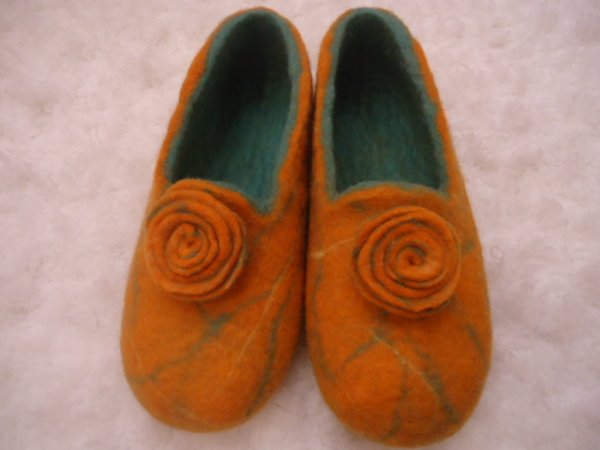 Orange greenery 2