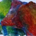 Colored silk wipes - Wool & felting accessories - felting