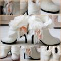 Felt bride - Shoes & slippers - felting