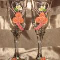 Wedding glasses - Glassware - making