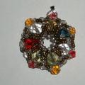 Color Pendant - Neck pendants - beadwork