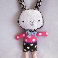 Piskun hare long ears - Dolls & toys - sewing