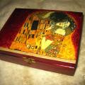 Box Klimt - Decoupage - making