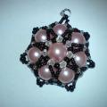Pink dream - Neck pendants - beadwork