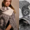 The gray cloak - Wraps & cloaks - felting