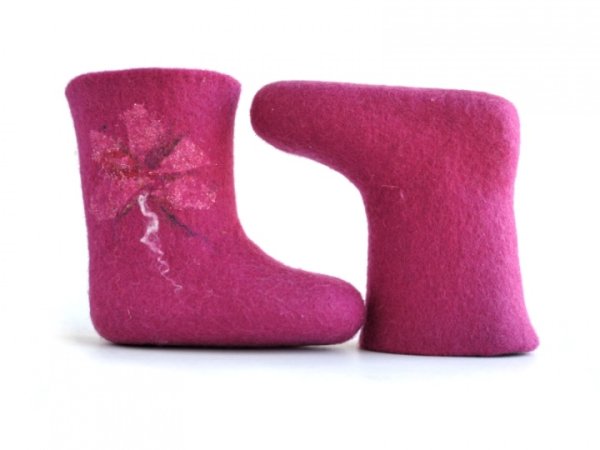 Kids veltinukai PINK - Shoes & slippers