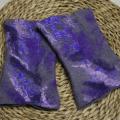 Riesines " violet flowering " - Wristlets - felting