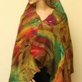 Country " parrot island " - Wraps & cloaks - felting