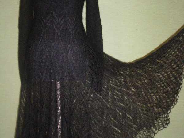 knitted dress mocherine 2